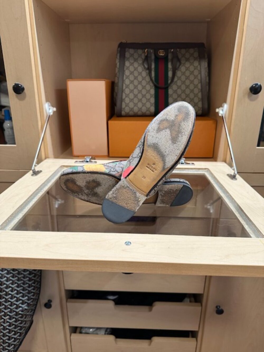 Gucci Supreme size 38 Mules - Picture 5 of 5